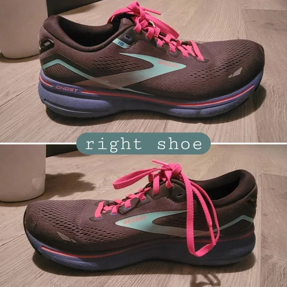 Brooks Ghost 15 Black Aruba Women's US 10.5 EU 42.5 - Picture 9 of 16